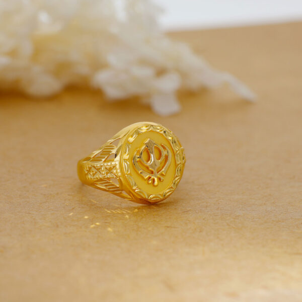Sikh Khanda Ring - Image 5