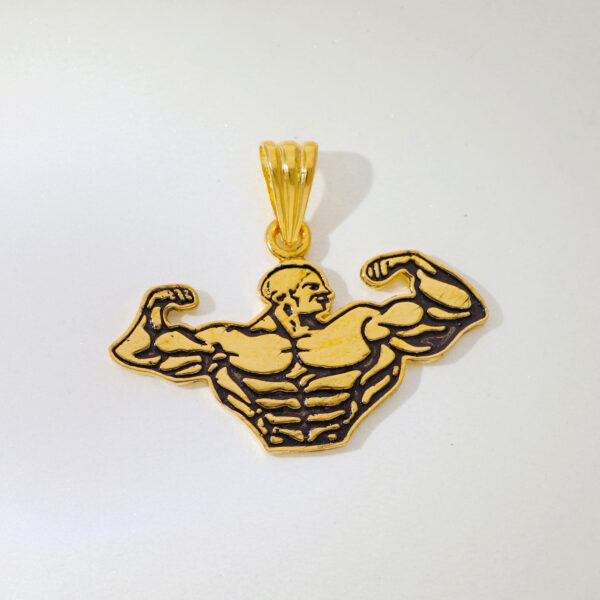 Vshine Body Builder Charm Pendant - Image 2