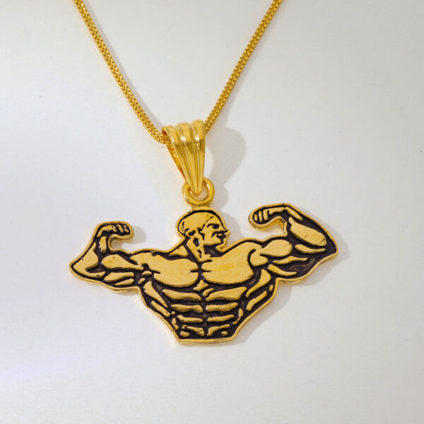 Vshine Body Builder Charm Pendant - Image 3