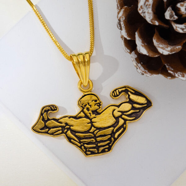 Vshine Body Builder Charm Pendant - Image 4