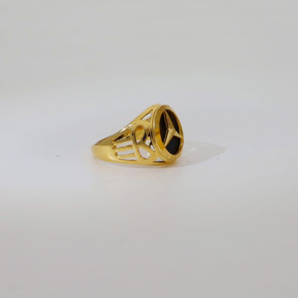 Designer Mercedes Logo Ring - Image 3