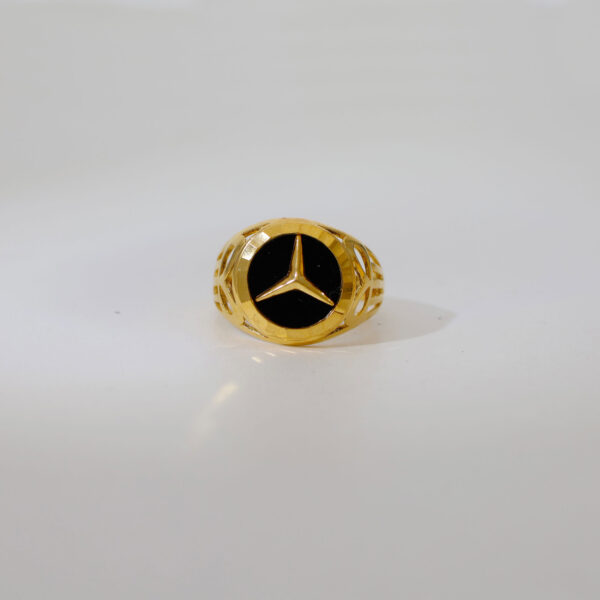 Designer Mercedes Logo Ring - Image 2