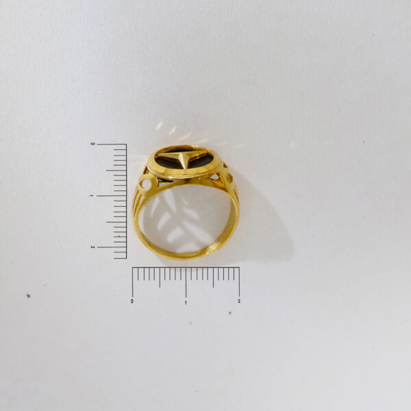 Designer Mercedes Logo Ring - Image 6