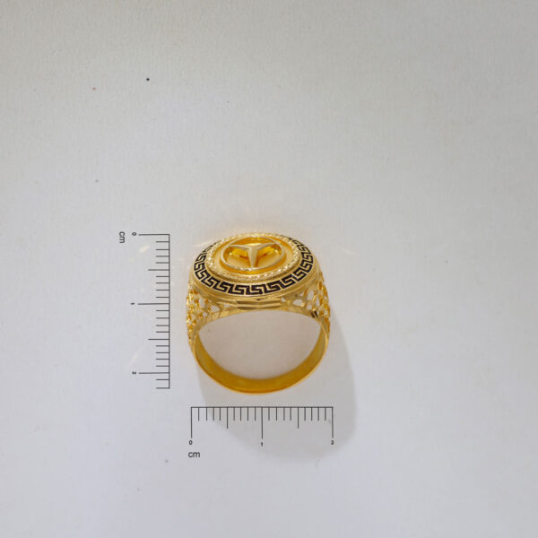 Handsome Mercedes Logo Gents Ring - Image 6