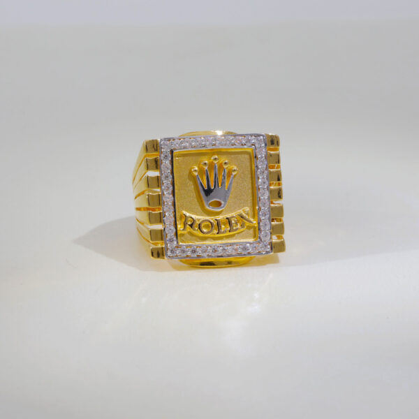 Rolex Crown Gents Ring - Image 3
