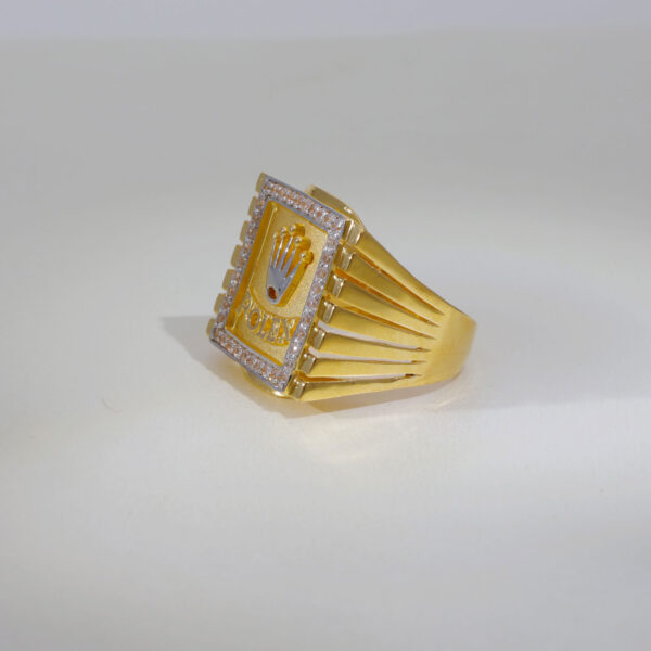 Rolex Crown Gents Ring - Image 2