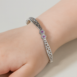 Starflower Lace Baby Kangans