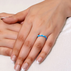 Blue Aura Eye Band