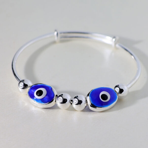 Blue Aura Baby Evil Eye Kangans - Image 4