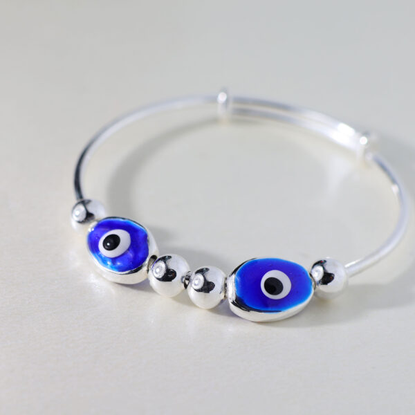 Blue Aura Baby Evil Eye Kangans - Image 3