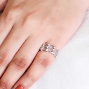 Crystal Weave Ring
