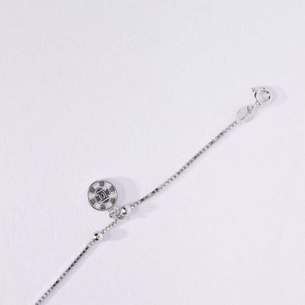 Silver Orbit Charm Anklets - Image 3