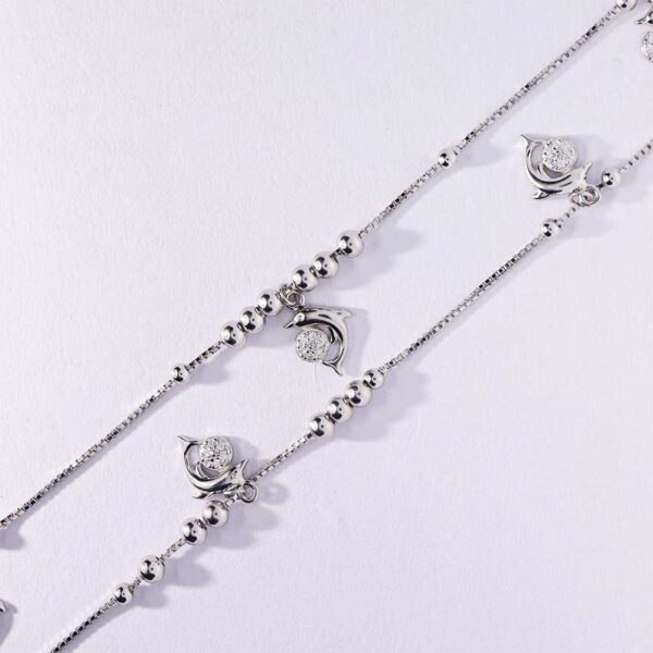Ocean Whisper Dolphin Anklets - Image 2