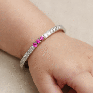 Rosy Charm Baby Kangans