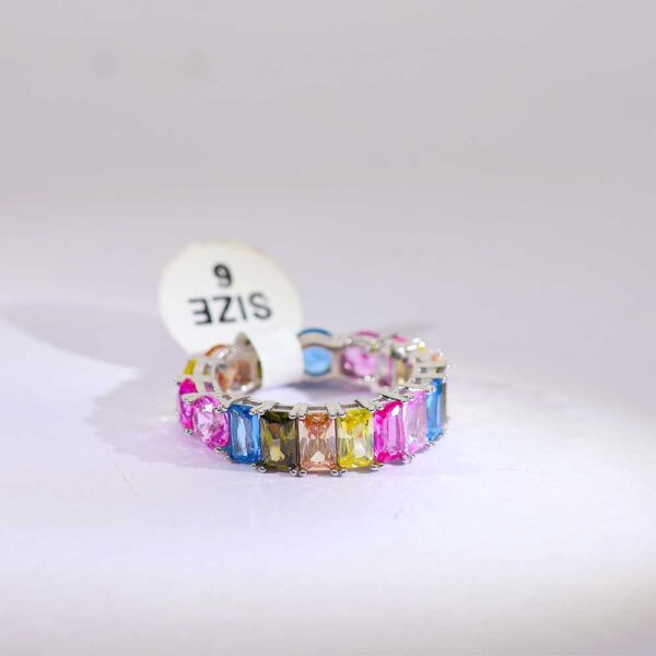 Color burst Eternity Band - Image 4