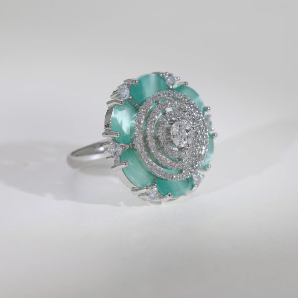 Regal Mint Orbit Ring - Image 5