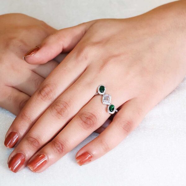 Twin Bloom Ring - Image 2