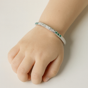 Green Twinkle Baby Kangans