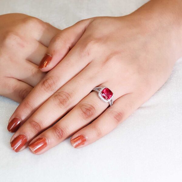 Ruby Mist Ring - Image 2
