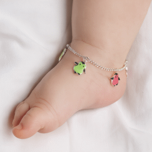 Penguin Parade Baby Anklets