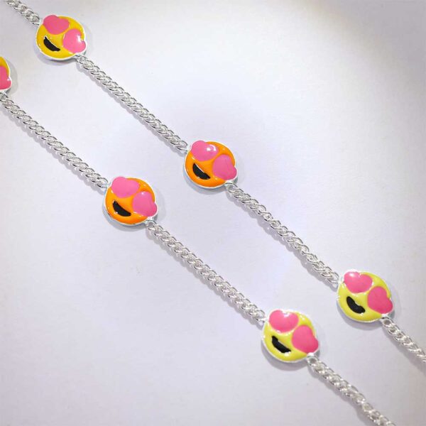 Heart Eyes Baby Anklets