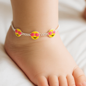 Heart Eyes Baby Anklets