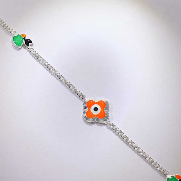 Floral Eye Baby Anklets - Image 2