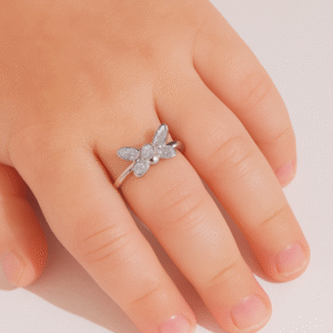 Spark Bug Baby Charm Ring
