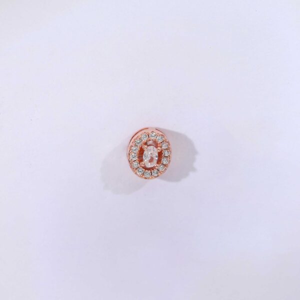 Rose Glint Ovals Earrings - Image 3