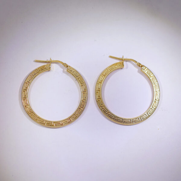 Golden Loop Hoops