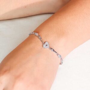 Heart Link Bracelet