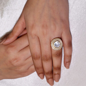 Aarohi Kundan Grace Ring