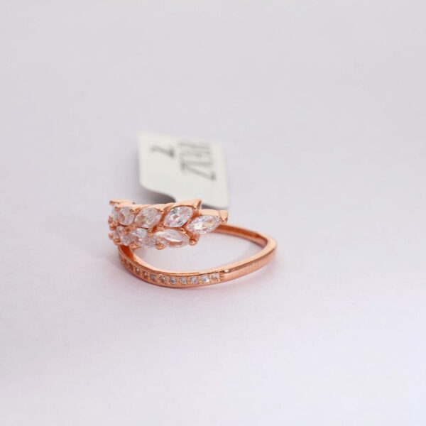RoseLight Curve Rosegold Ring - Image 2