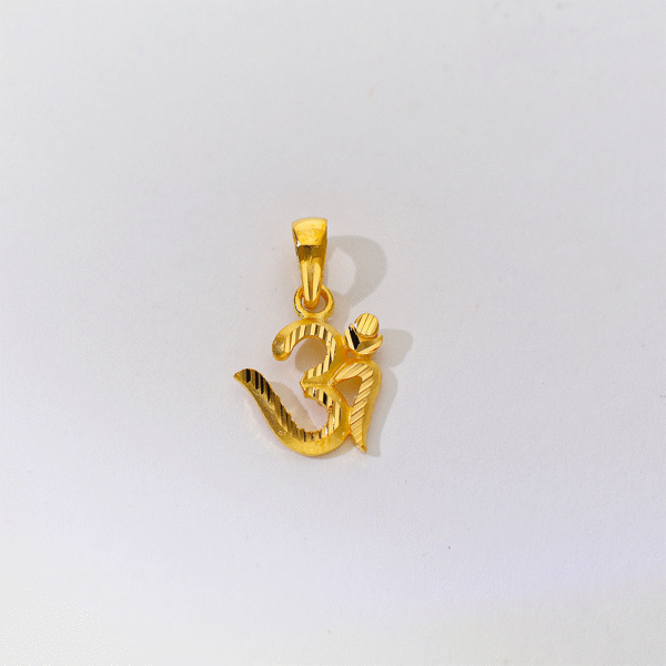 Divine Shine – Om Pendant - Image 2
