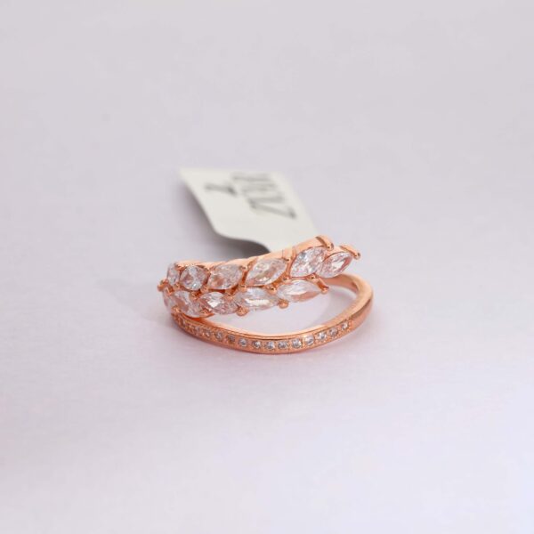 RoseLight Curve Rosegold Ring - Image 3