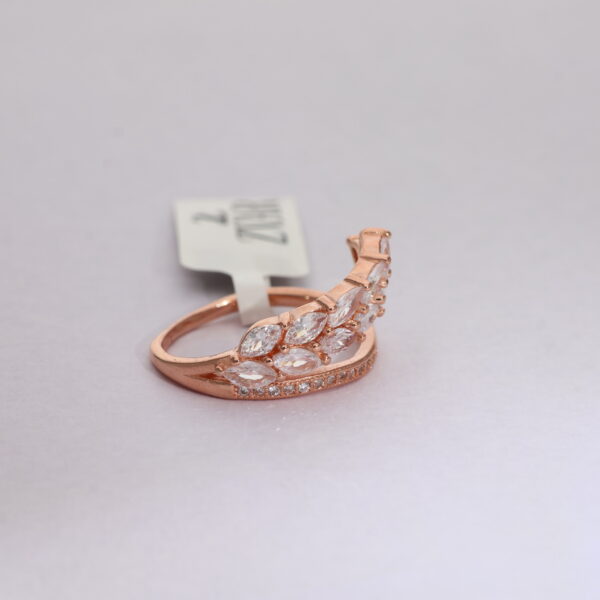 RoseLight Curve Rosegold Ring - Image 4