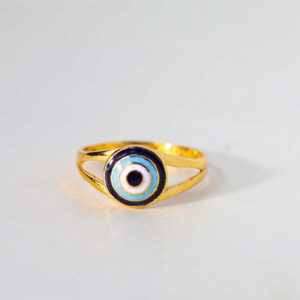 Nazar Charm Signature Ring