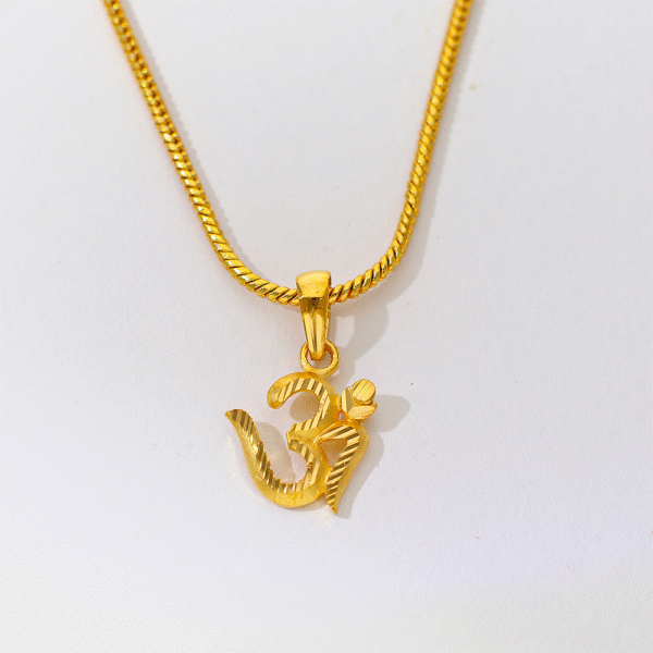 Divine Shine – Om Pendant - Image 3