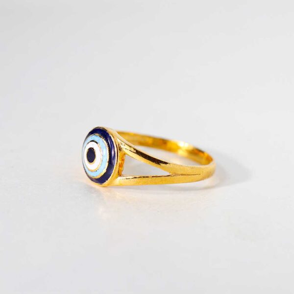 Nazar Charm Signature Ring - Image 4
