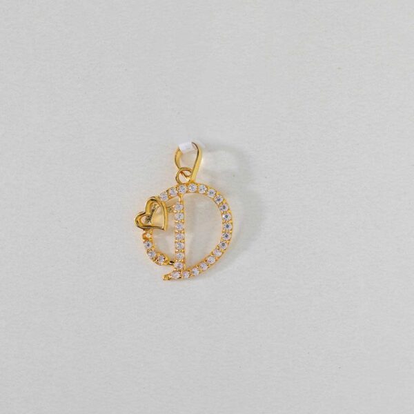 Love Mark D Alphabet Charm - Image 3