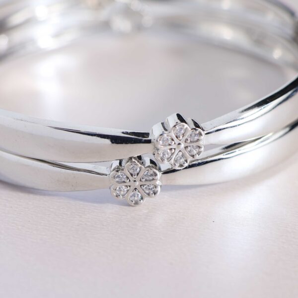 Floral Shine Bangles - Image 4