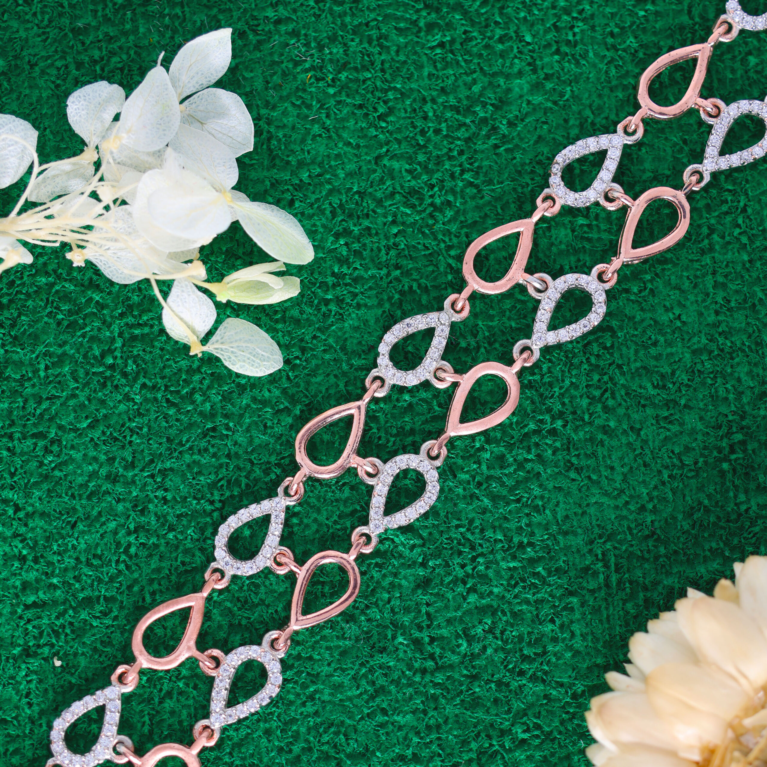 Radiant Loops Solitaire Bracelet - Image 5