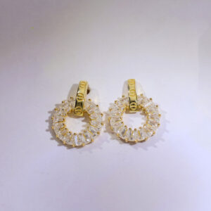Rosé Radiance Rosegold Studs