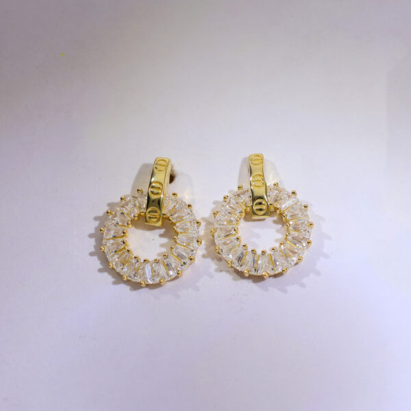 Rosé Radiance Rosegold Studs