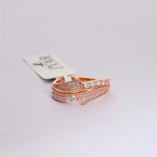 GlowOrbit Rosegold Ring - Image 3
