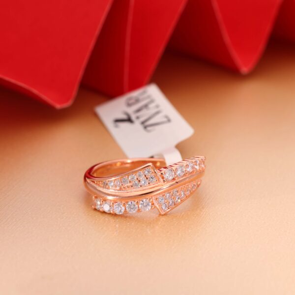GlowOrbit Rosegold Ring - Image 5