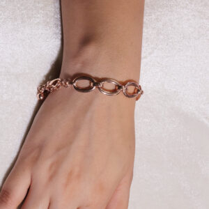 Shiny Links Rosegold Bracelet