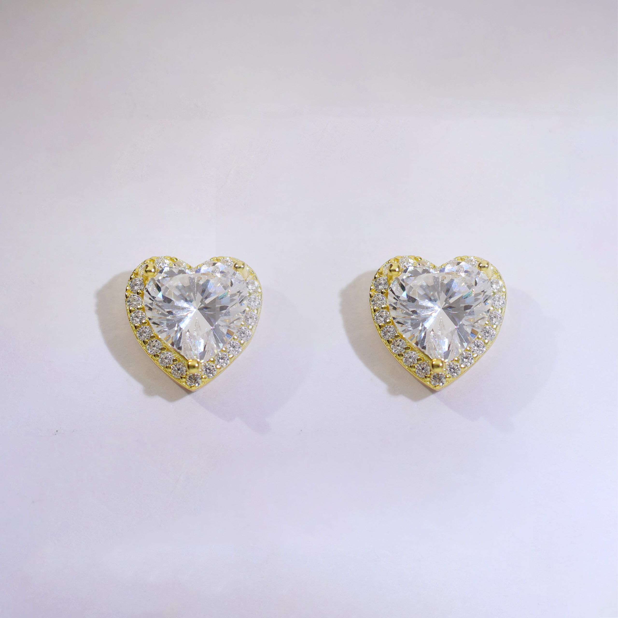 Blush Beam Rosegold Studs