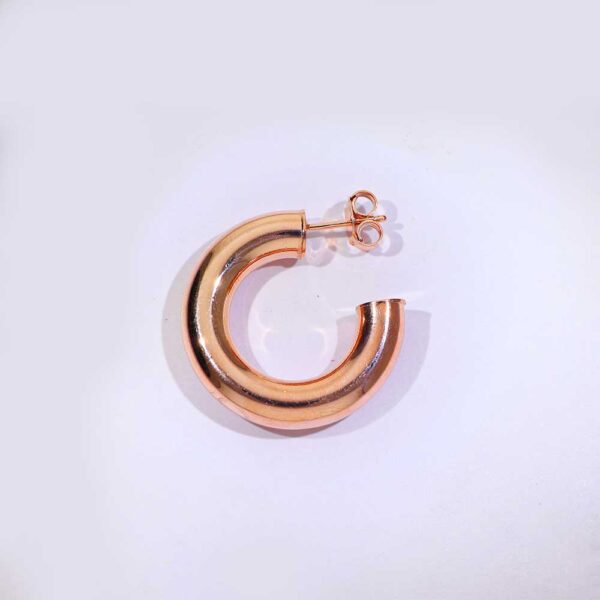 Rose Bold Hoops - Image 4
