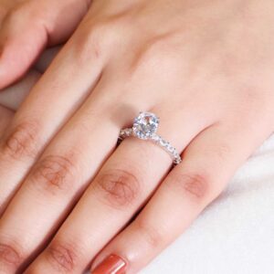 Aurora Solitaire Spark Ring